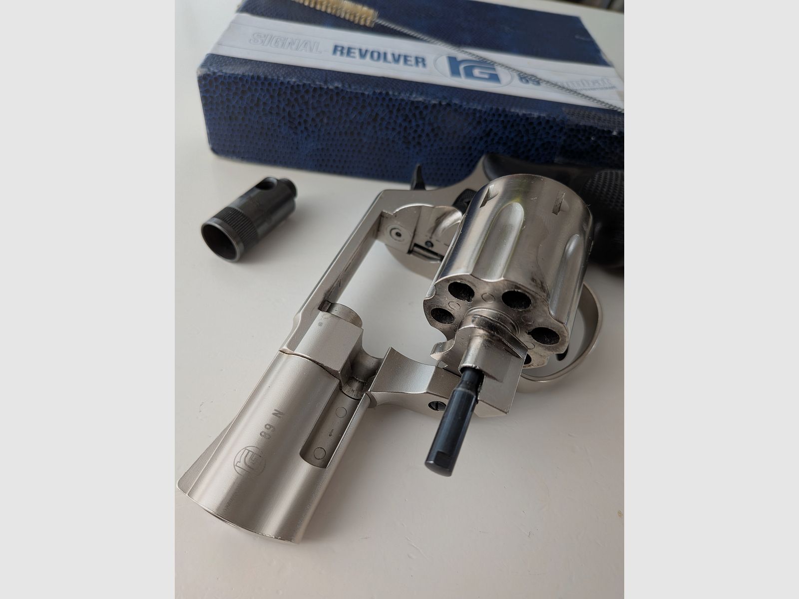 Röhm RG 89 N (RG89) PTB 594 blank firing revolver 9mm RK