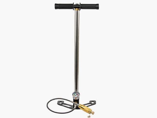 Bomba de mano Leader PCP 310bar max. pie plegable, gran filtro