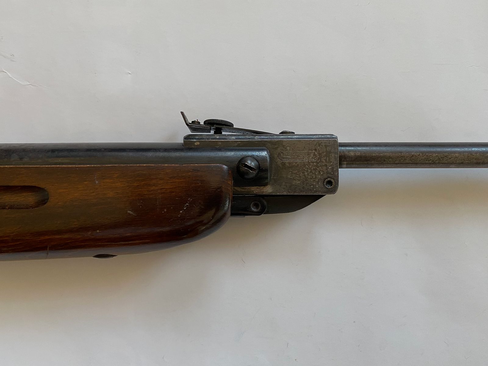 Luftgewehr Weihrauch HW 50 4,5 mm, mit Zielfernrohr, Kugelfang und 1.000 Kugeln