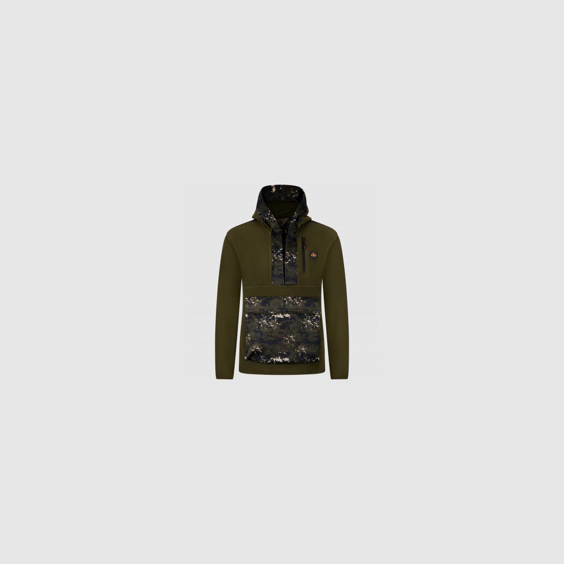 il Lago Prestige Hybrid Hoodie Shawk Heren (Olijf/phantomX) | 2XL