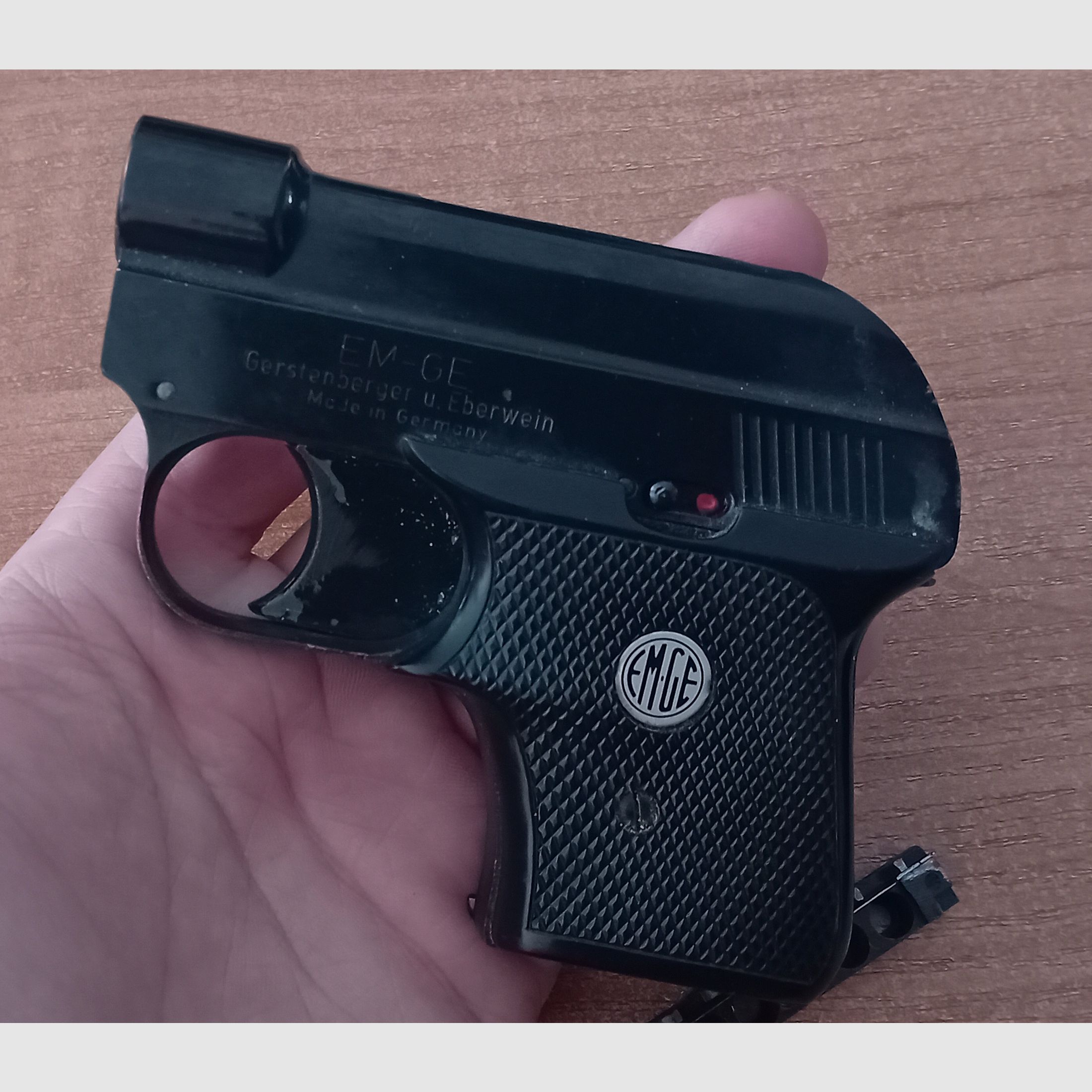 Seltene EM-GE Mod. 62 im Kal. 6 mm Knall Flobert