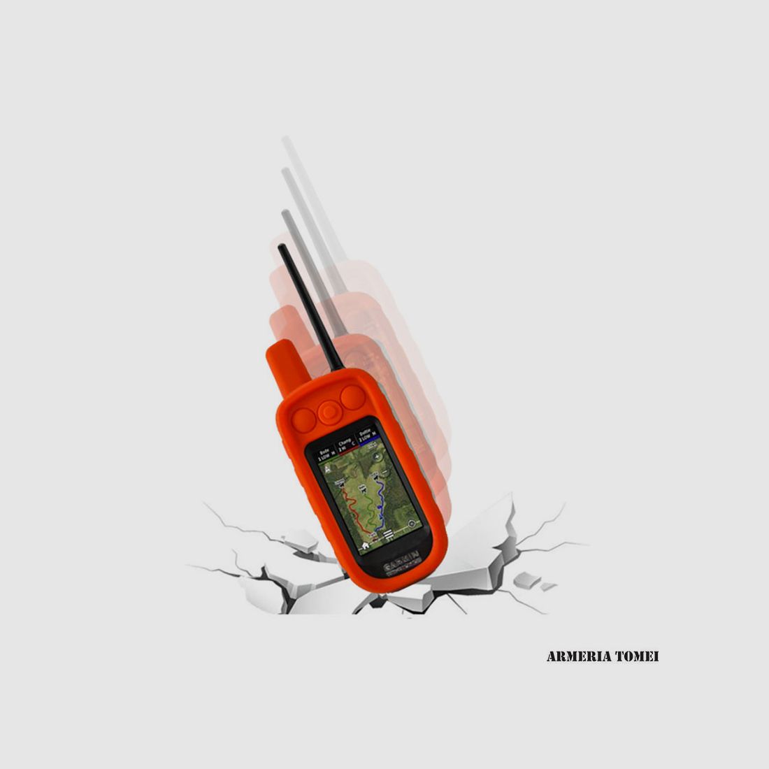 GARMIN ATEMOS 100 HÜLLE (ORANGE), Bild 2 von 2