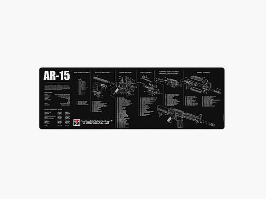 TekMat Waffenreinigungsmatte - AR15