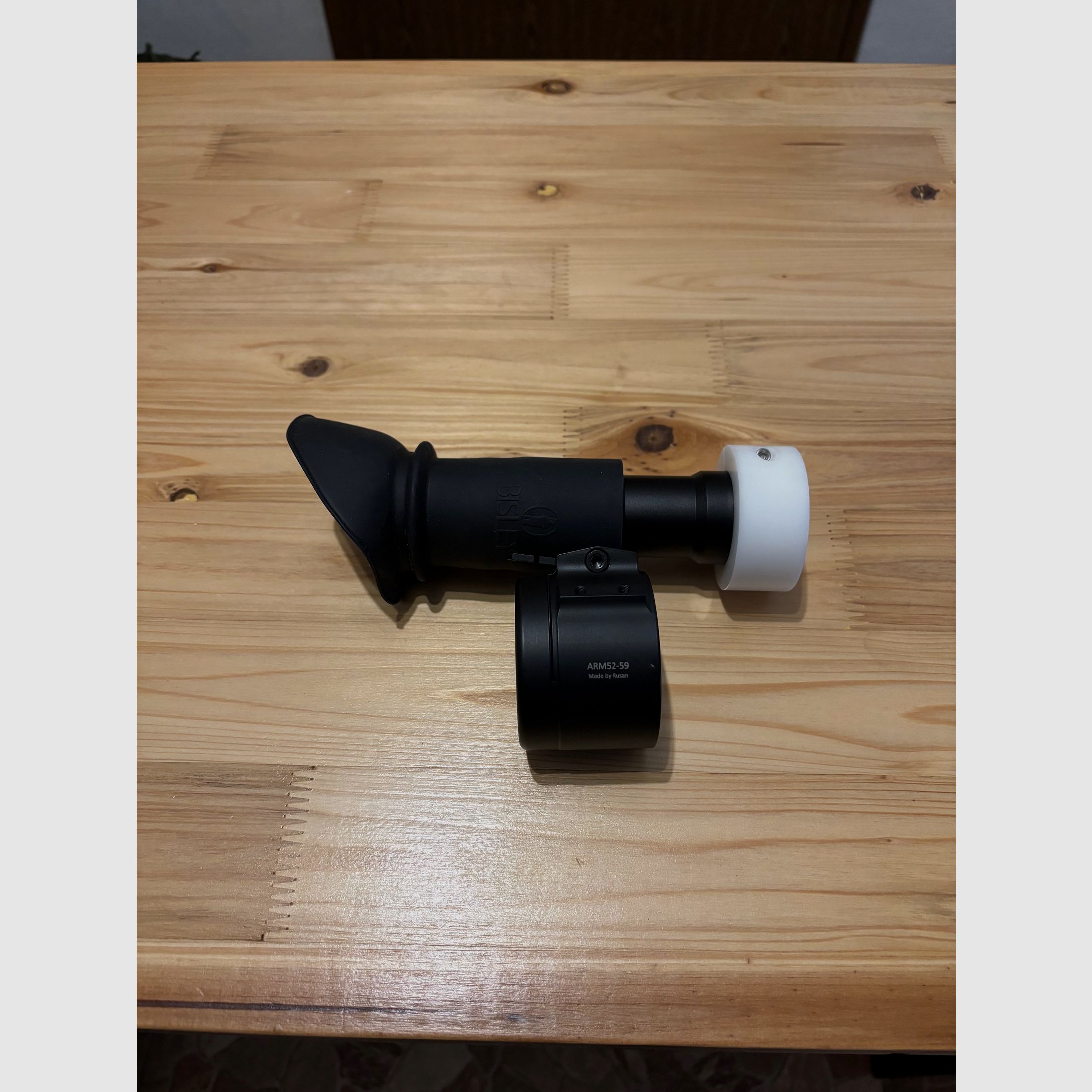 Rusan Adapter M52x0.75, 59mm + Rusan Okular