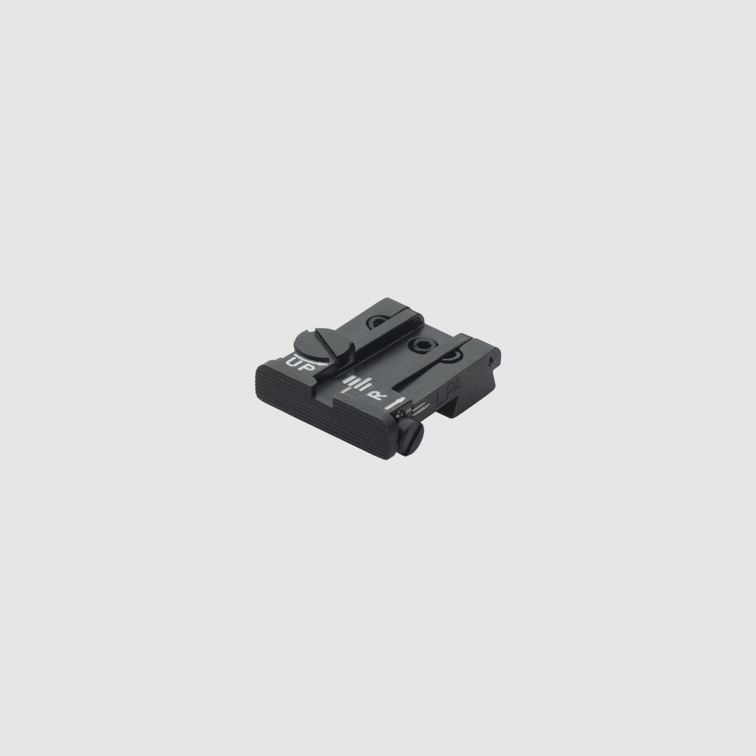 LPA TPU75CZ07 adjustable micrometer sight for CZ 75 (old version) – Black sight picture