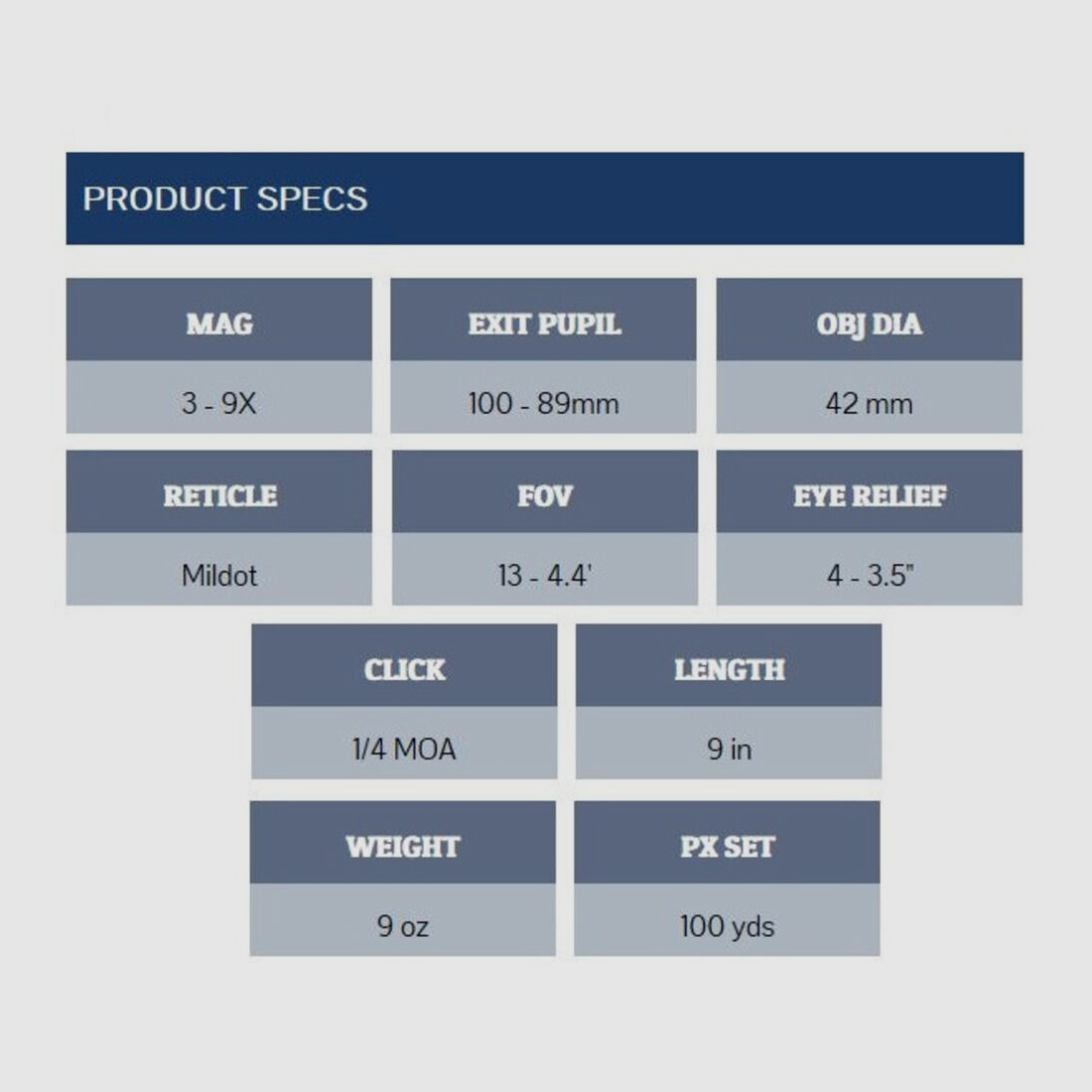 Sun Optics USA 3-9x42 Compact