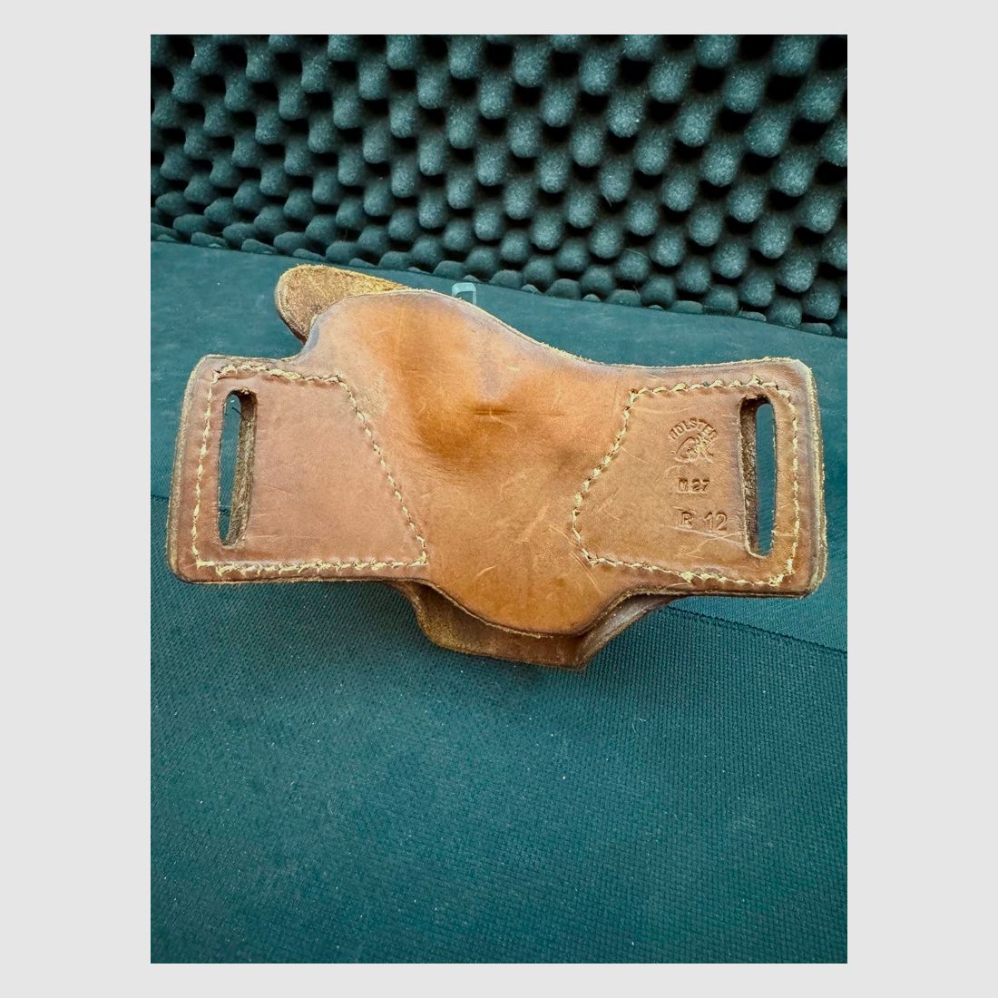 Pancake Gürtelholster, Revolver, groß (.44Mag) 