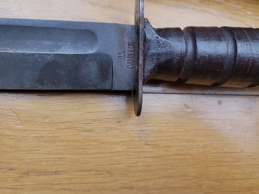 Schöner Dolch Camillus – USA – MKII – Para- und Kommando-Truppen – Indochina & Algerien – sehr gut erhalten, Bild 10 von 16