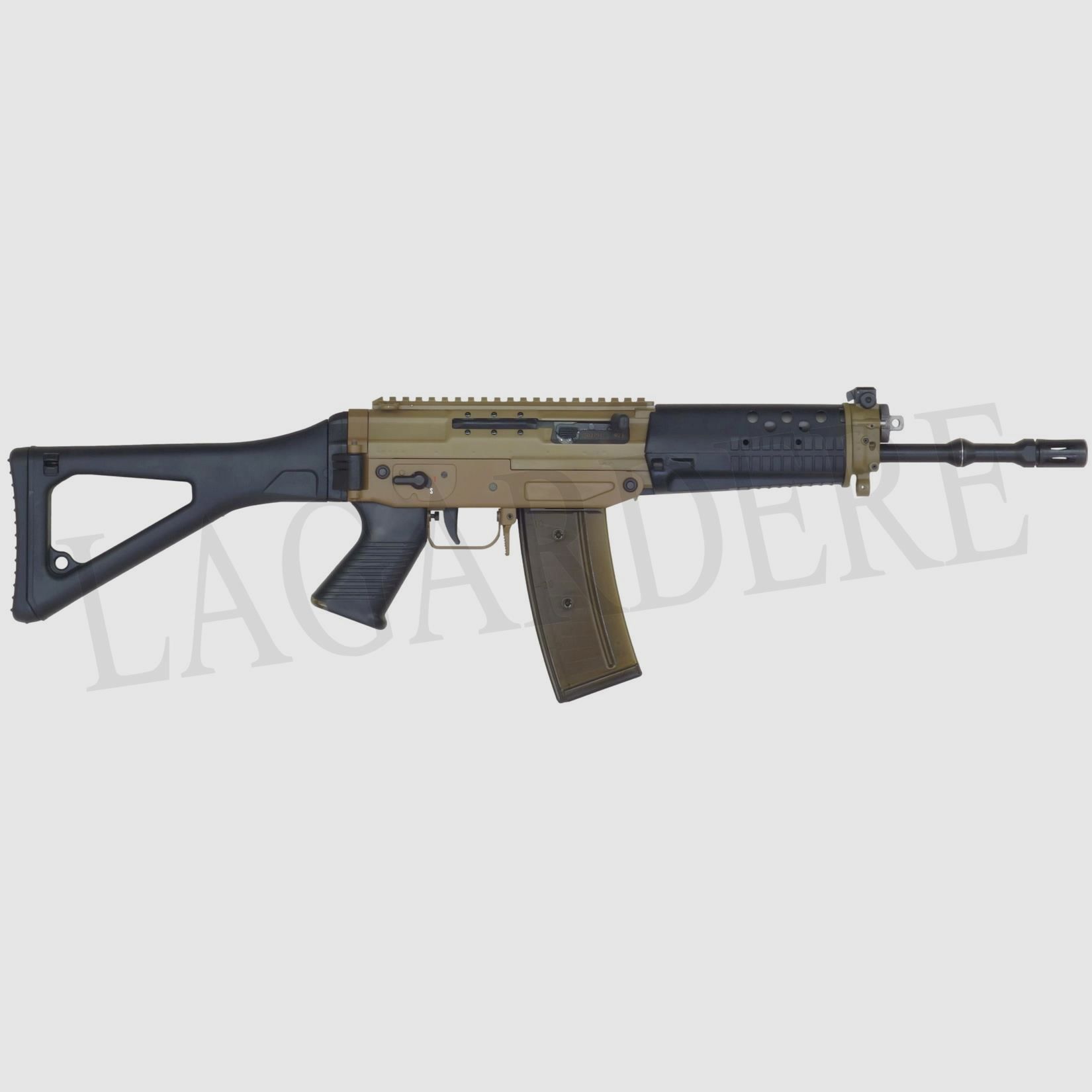 SIG-SAUER SG 553-1 LB RAIL HA FDE ROTEX (SEMI-AUTOMATISCHES STURMGEWEHR)