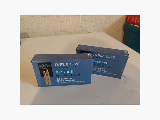 PPU 8X57 IRS SP 196 Grain 34 Patronen für 30€