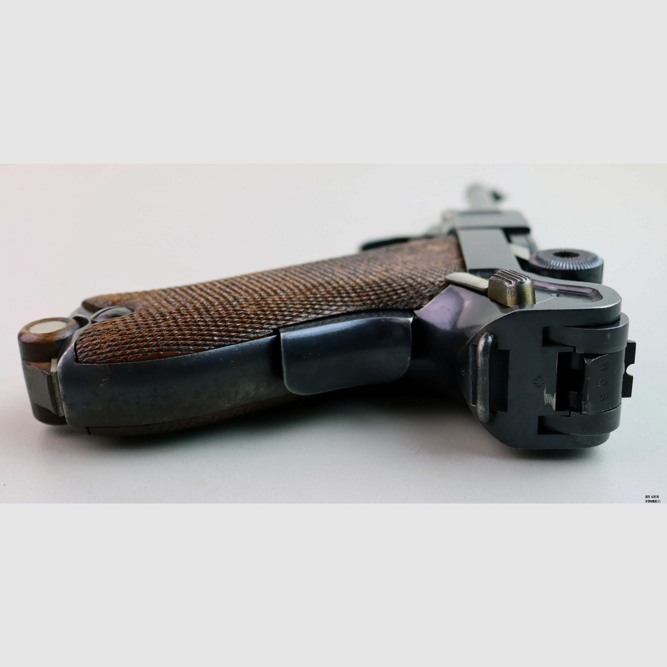 Pistole Luger DWM mod. 1900/06 Militär Kreuz in der Sonne Kal. 7,65 Parabellum Seriennr. 6806, Bild 6 von 14