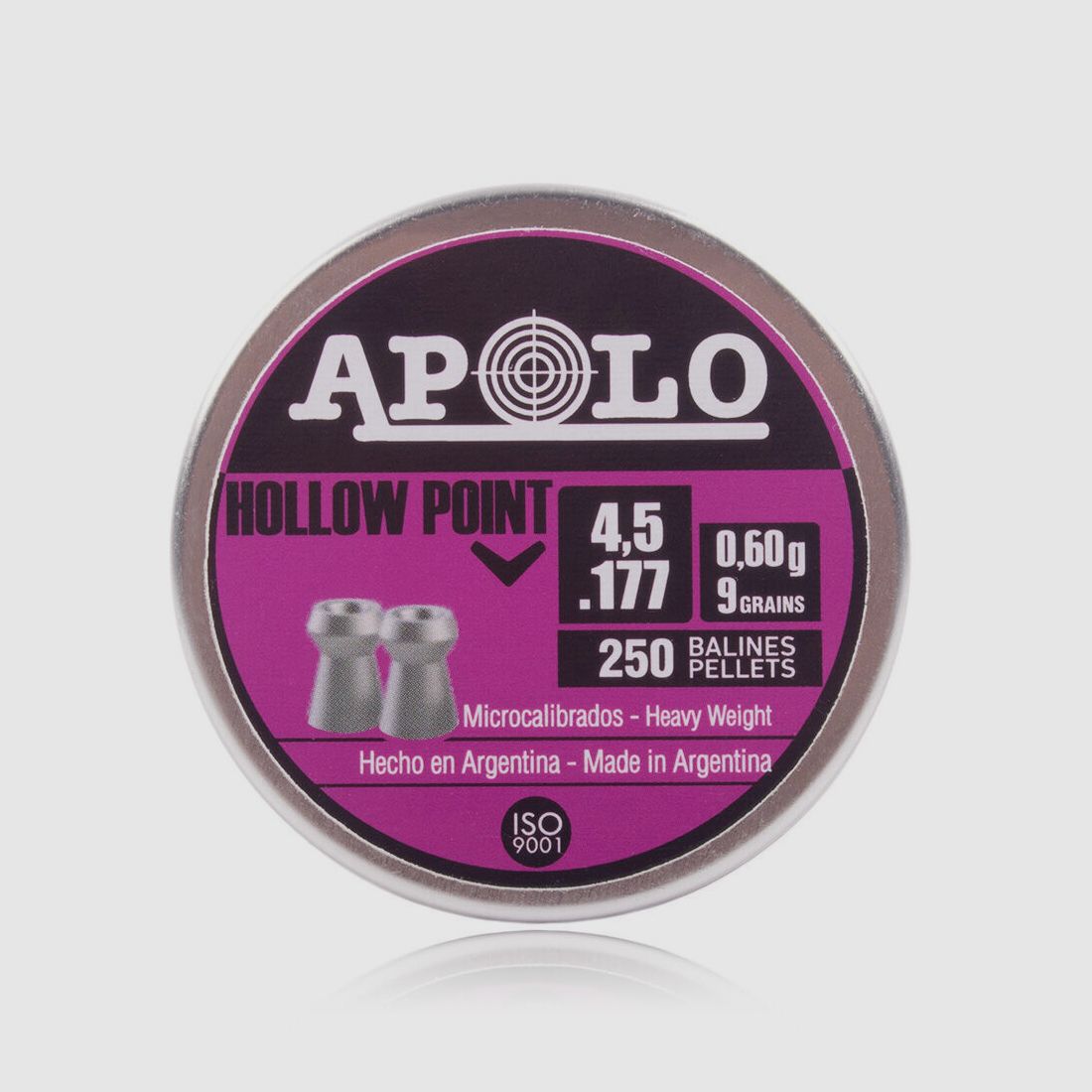 Apolo Hollow Point Diabolos 4,5mm 0,60 g 250 Stk