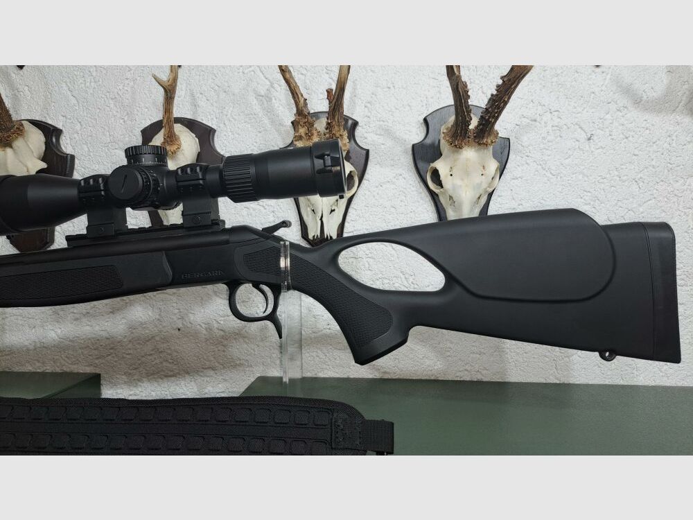 BERGARA Bergara TD 13 Lochschaft Schwarz + Zielfernrohr + Schalldämpfer