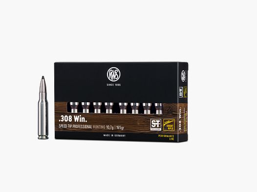 RWS .308 Win. Speed Tip Pro Short Rifle 10,7g, 165gr