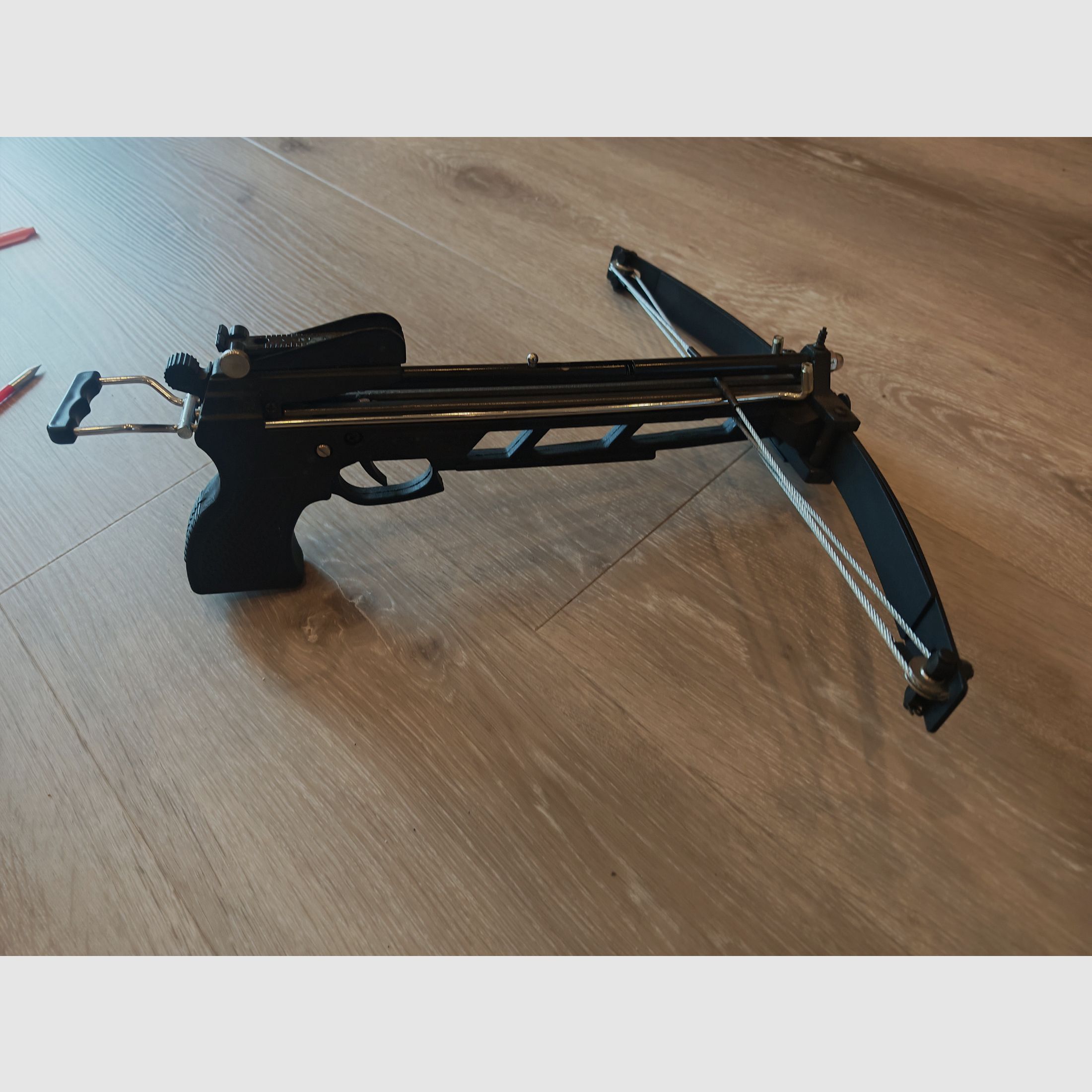 Crossfire II pistol crossbow for 6mm balls, fish arrows, and bolts