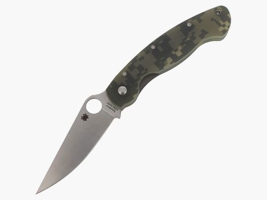 Nóż Spyderco Military Model G-10 Camo Plain (C36GPCMO)
