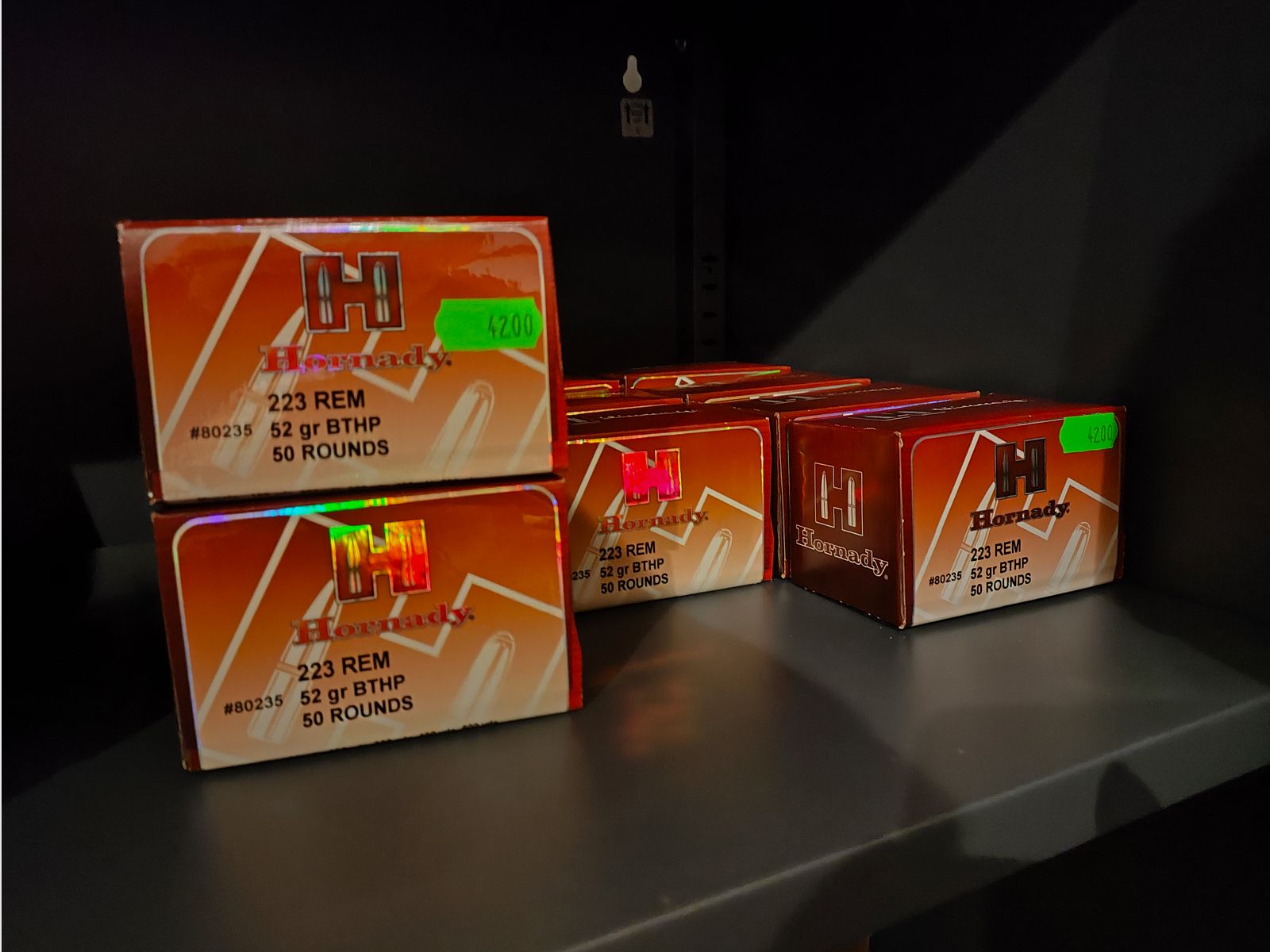 .223 Rem. Hornady BTHP Match 52 grs.