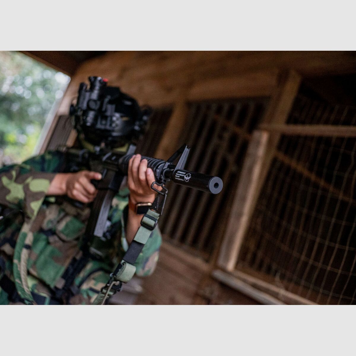 Stingray APKALLU S9 Carbon Fiber Airsoft Tłumik