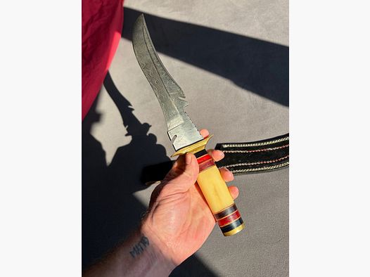 Us Oklahoma Custom Bowie Knife