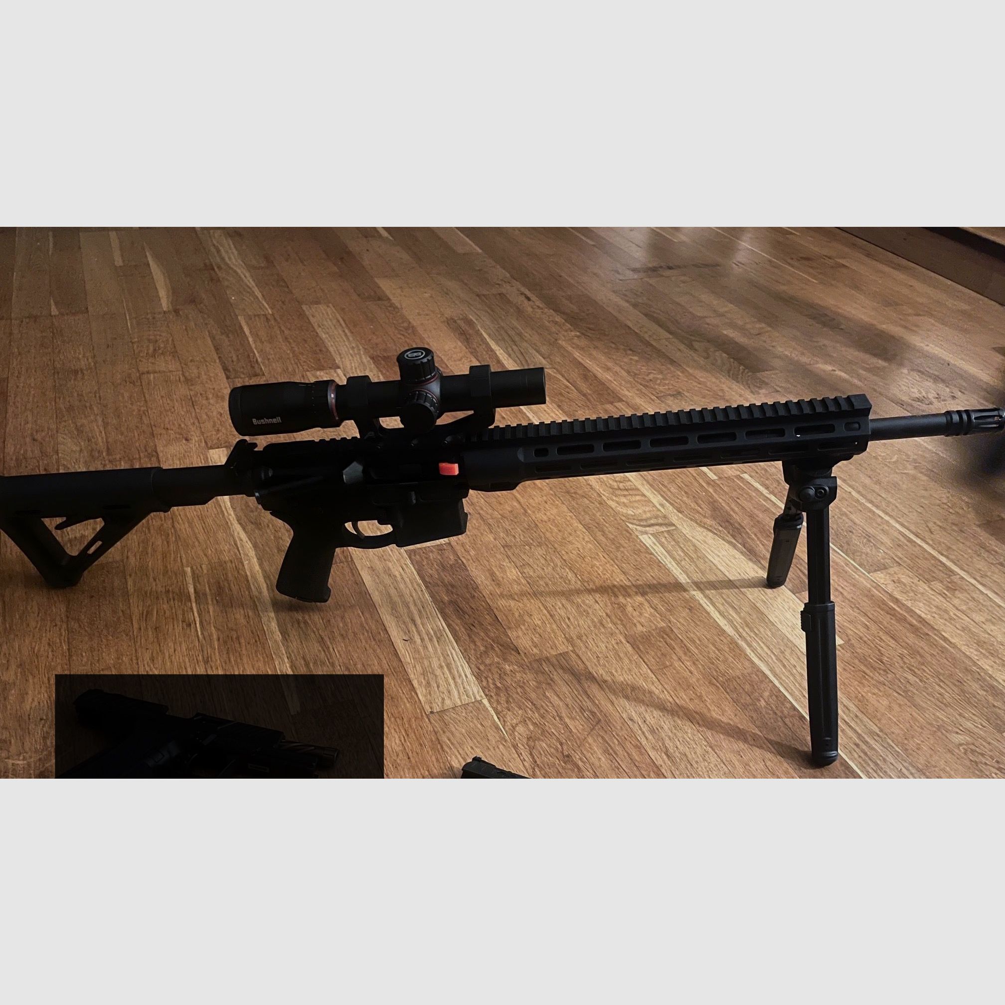 Compleet pakket: Savage MSR-15 Recon Gen. 2 + Bushnell Nitro 1-6×24 + Aero-Precision-montage