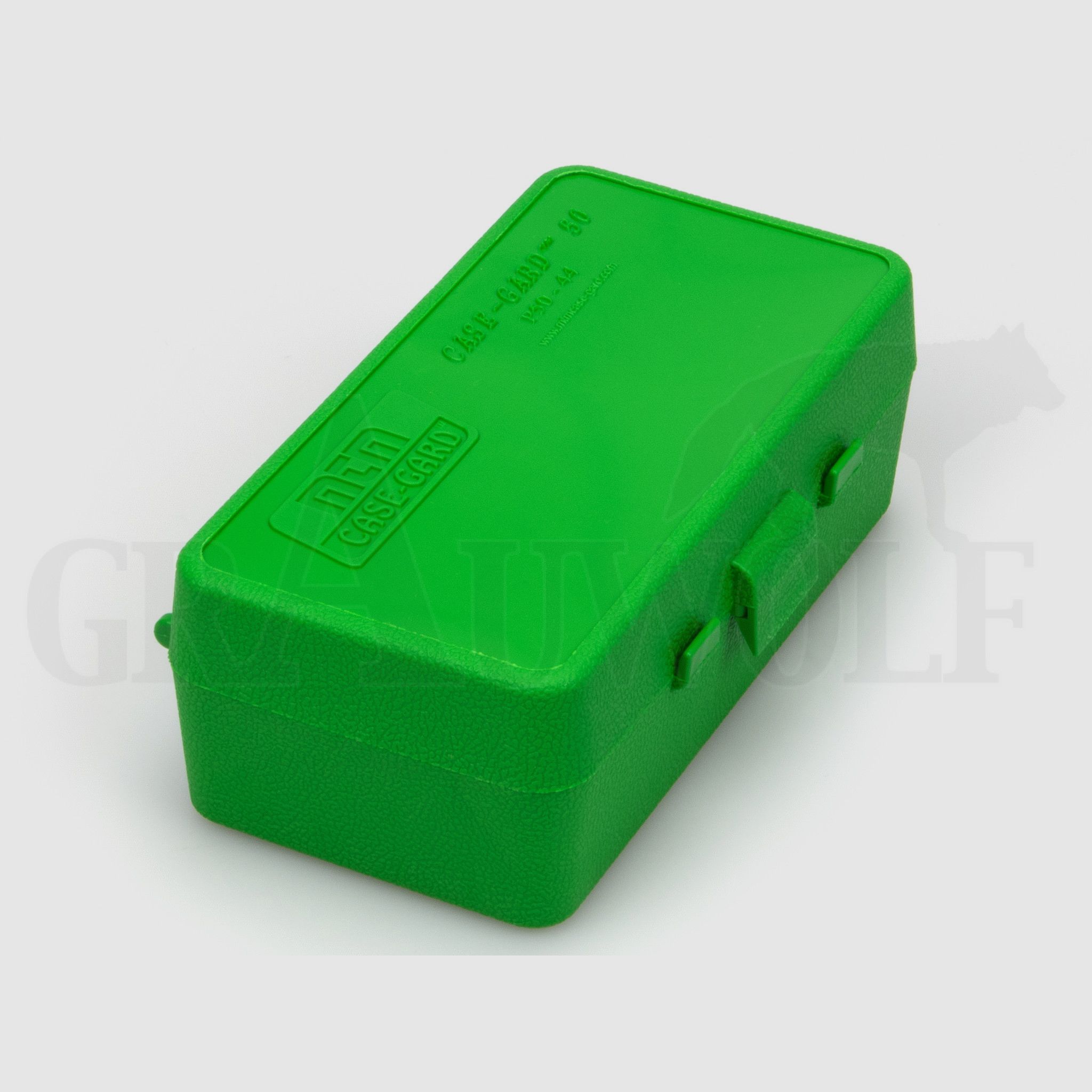 MTM Klappdeckelbox P50-45 grün für 50 Patronen: .45 ACP, 10 mm, 41 A