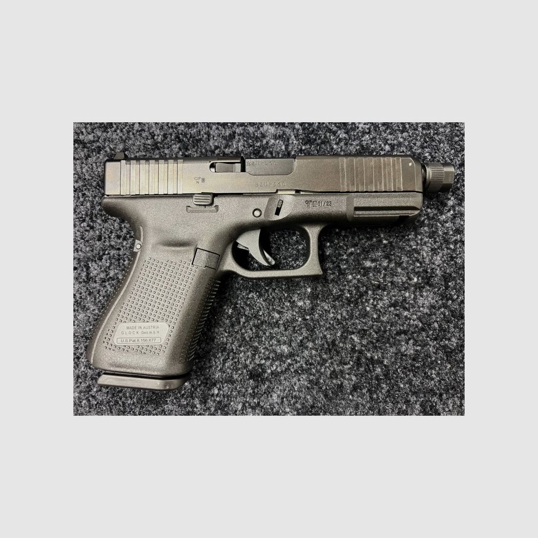 Glock 19 gen 5 MOS Fileté 9 mm, image 2 sur 3