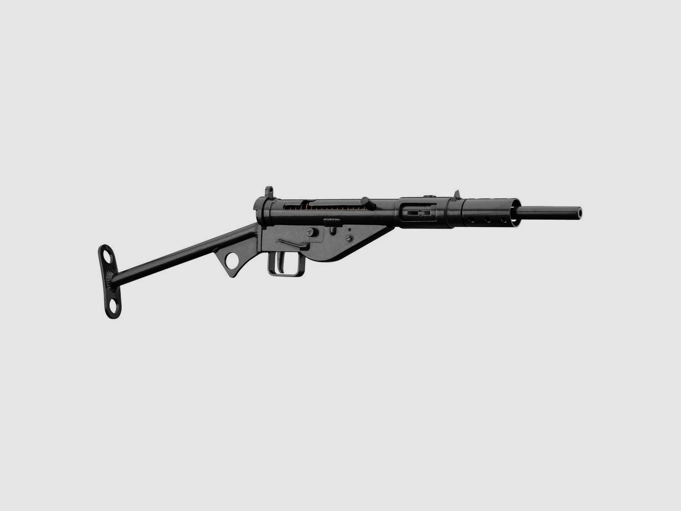 Dekorative Replik Denix Sten Englische MKII - Metall und Holz - Authentische Verarbeitung - Für Sammlung und Dekoration, Bild 4 von 12