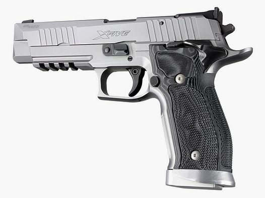 G10 Griff für SIG Sauer P226 SAO X5 / X6 - Checkered GMascus Black