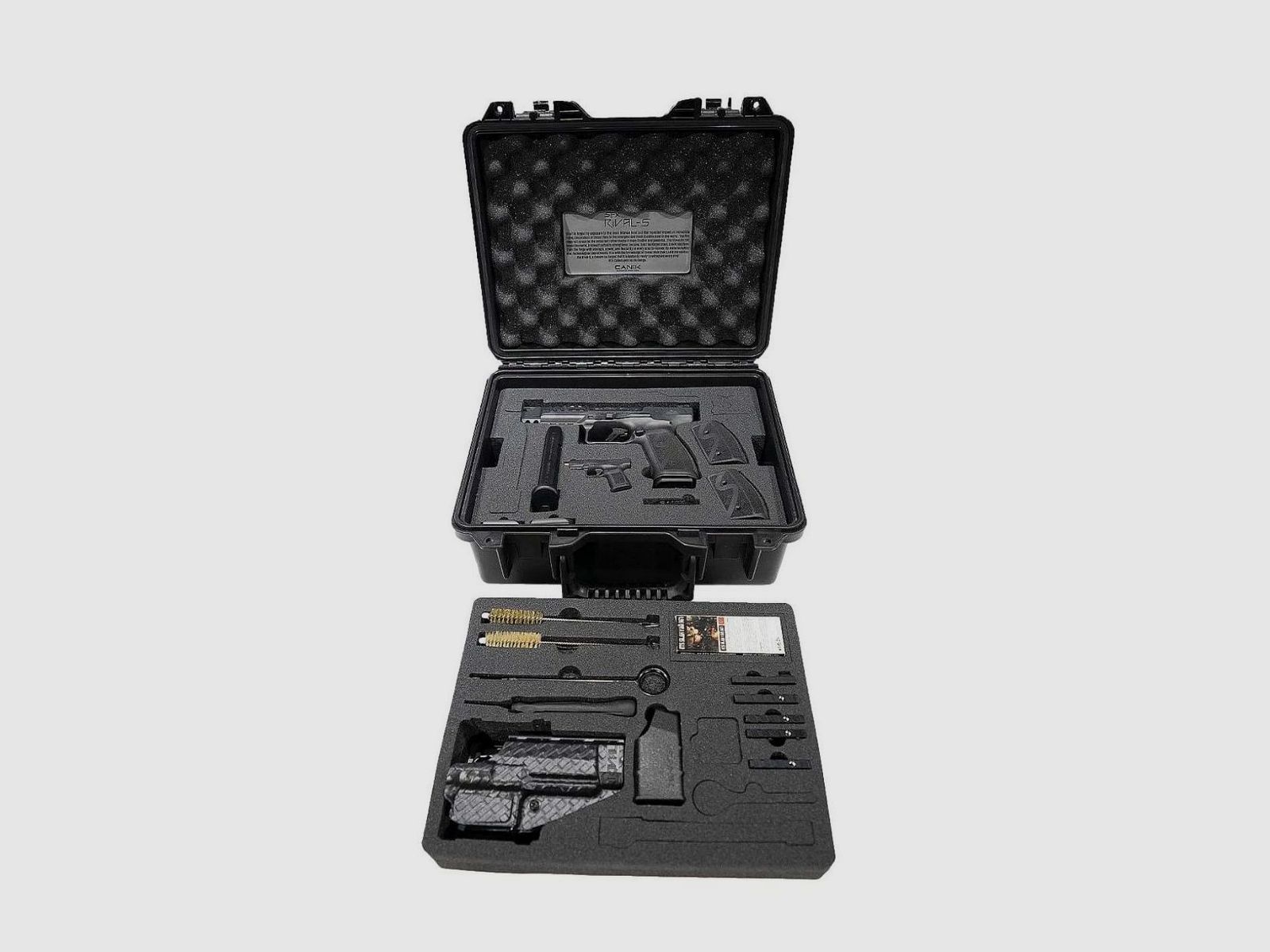 Canik SFx RIVAL-S Pistol, Black, 9×19, 18 Rounds, OR, Steelframe, Holster, image 3 of 3