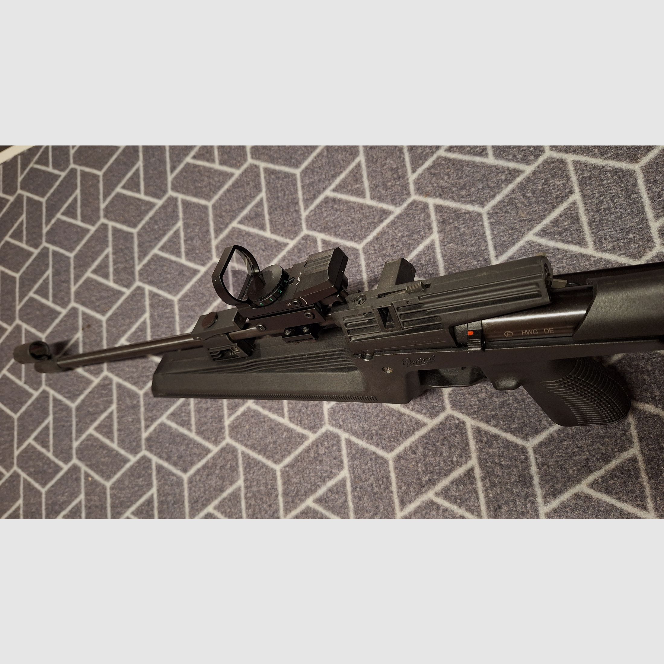 Baikal IJ61/MP61 gas pressure side lever with Reddot - rarity for collectors!