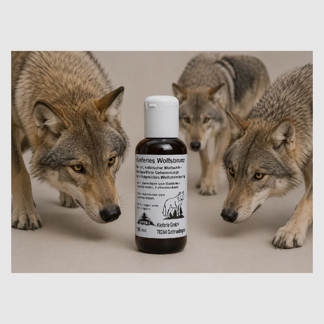 Kieferles Wolfsbrunz – Wolflockmittel, Bild 2 von 2