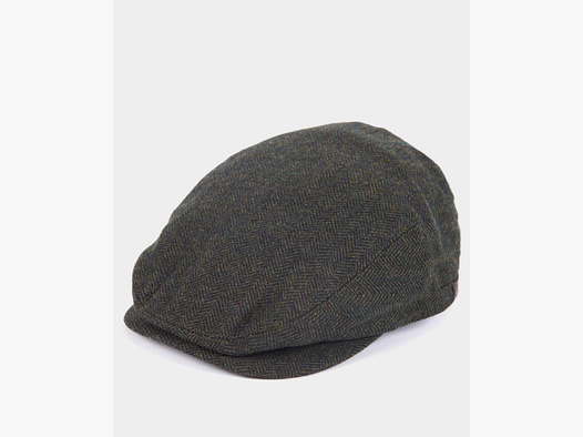Barbour Barlow Flat Cap Olive Man L