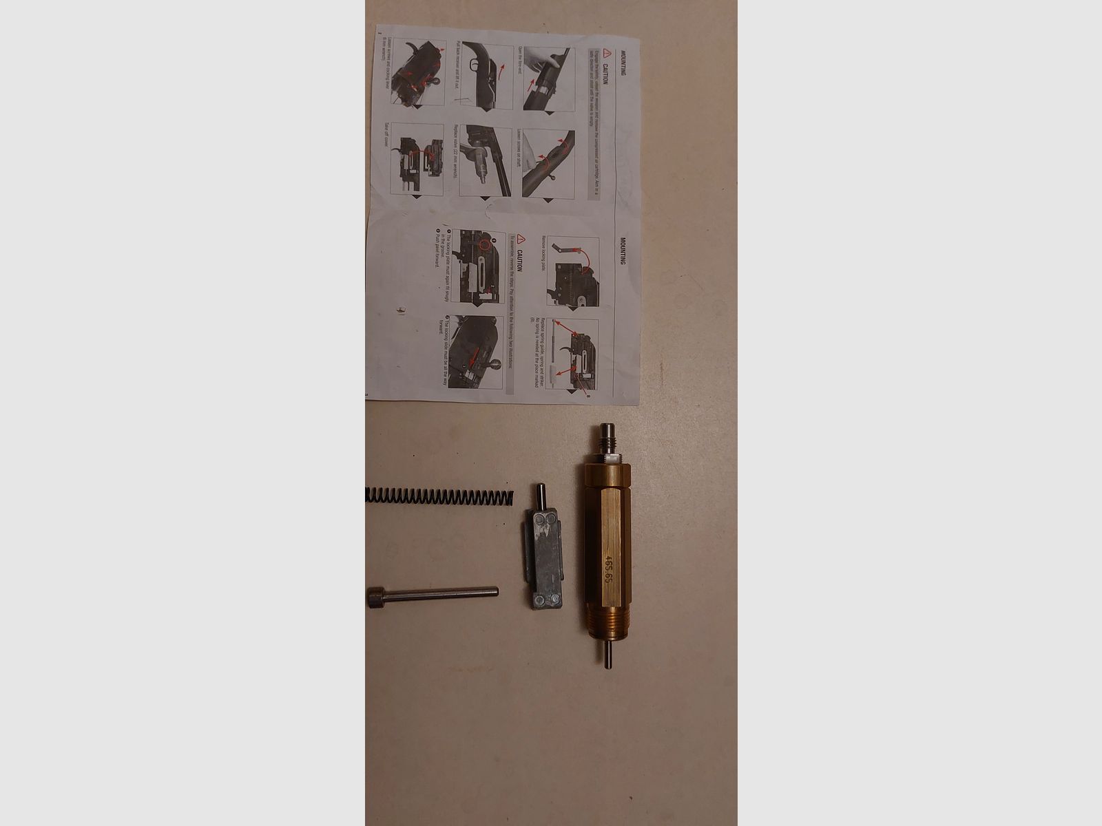 Export valve Walther Dominator 1250