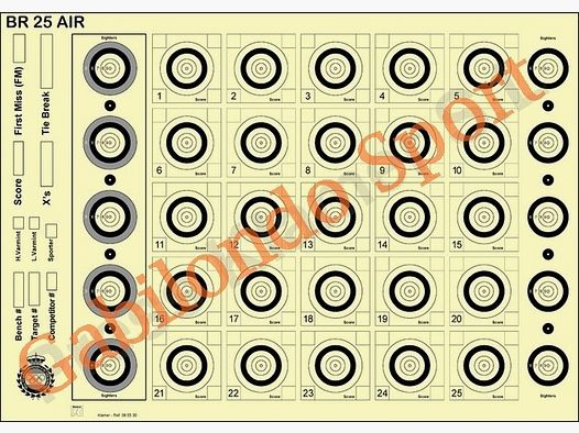 Blancos para BR-50 Air (Paquete de 100 unidades)