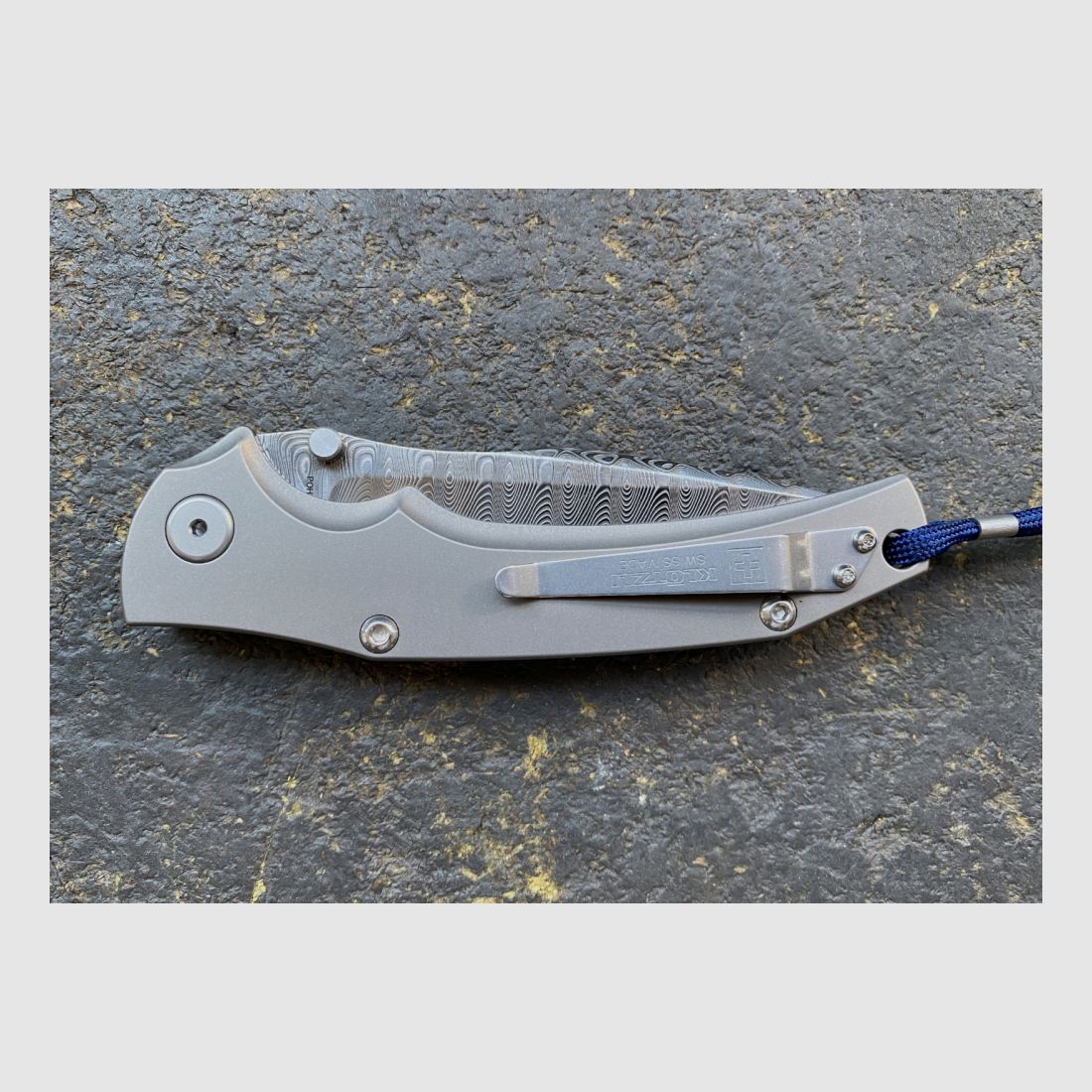 SWISS BORDER GUARD KNIFE SBG 1, DAMAST, Bild 8 von 8