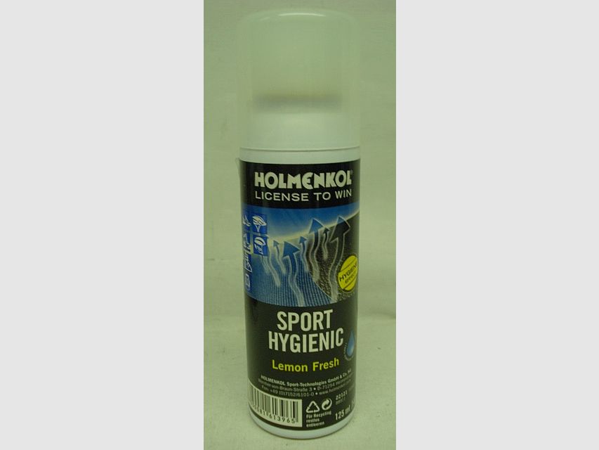 Sport Higiénico 125 ml - Absorbente de olores de alta tecnología