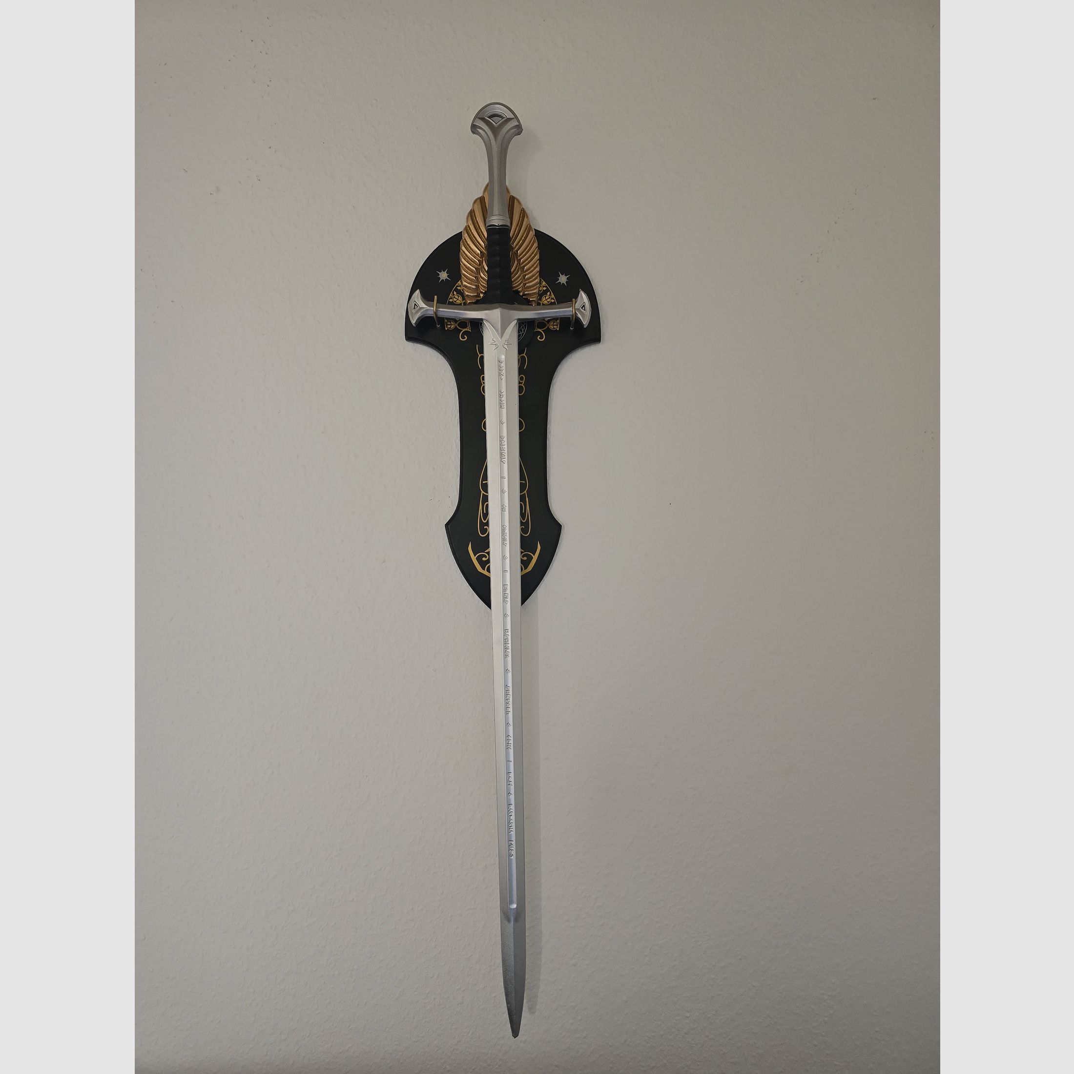 Anduril - Aragorn's Schwerd aus Kunststoff Wanddeko