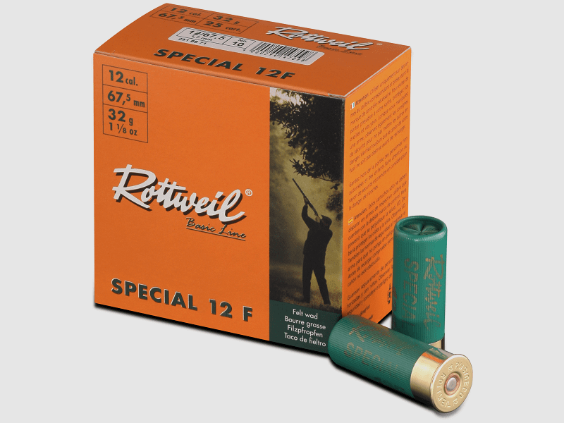 Rottweil Special 12 F 12/67.5 3.2mm - 25 pcs.