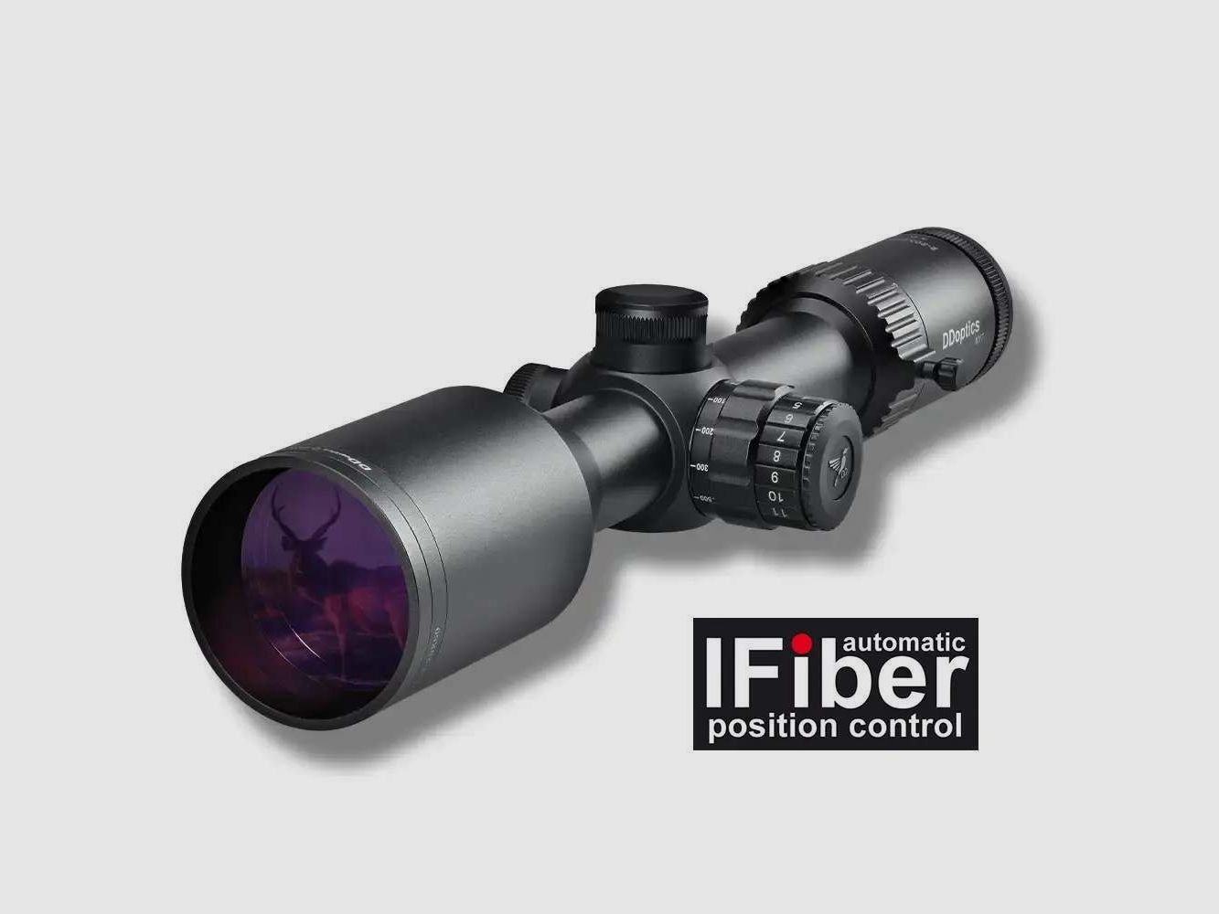 DDoptics V10 2-20x50 NXT MRAD - A4N- mit automatischem Fiber