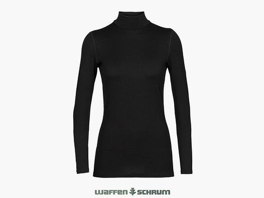 Icebreaker Rollneck Shirt Black
