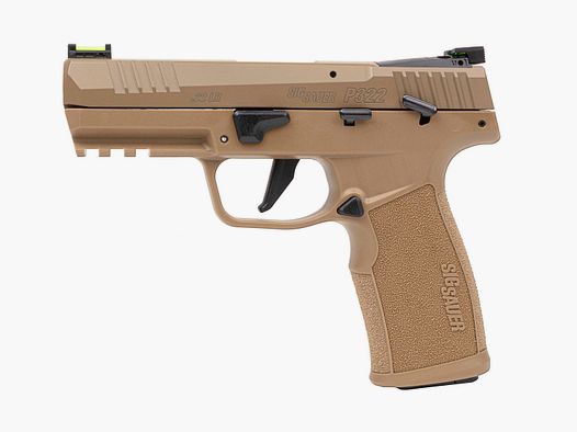 SIG SAUER P322 Coyote Tan .22 lr HV - Pistolet semi-automatique