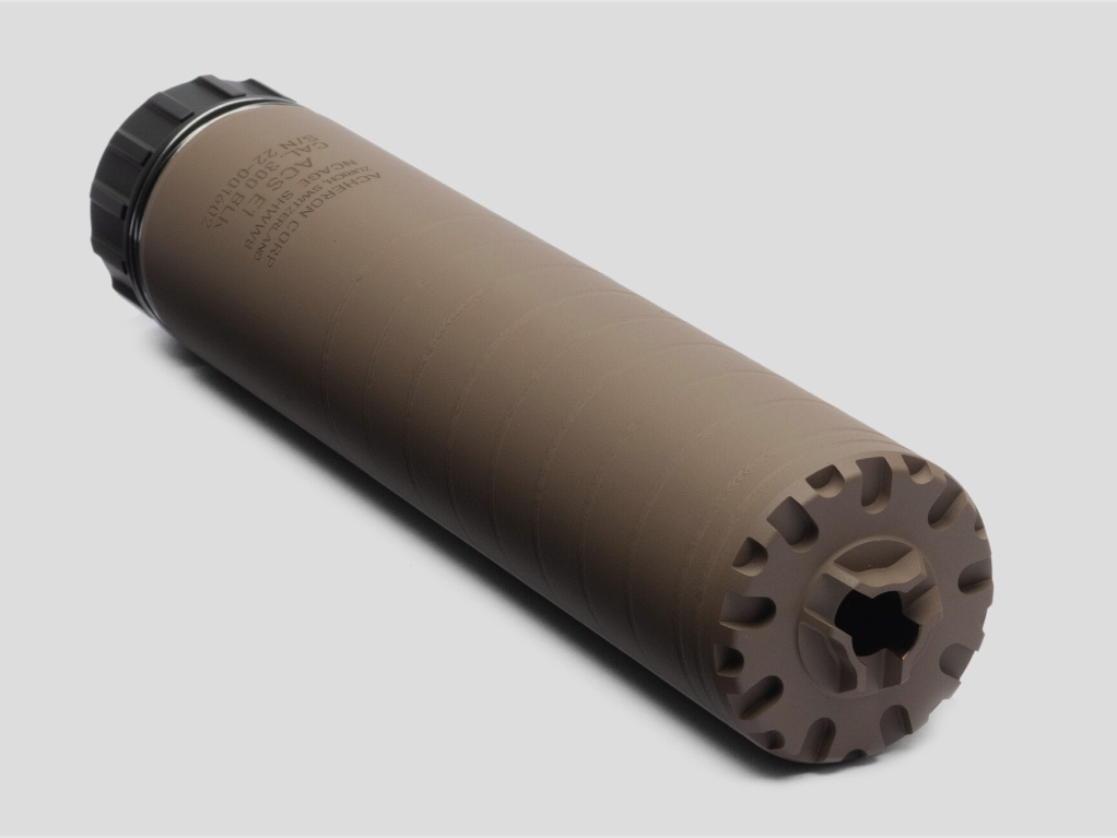 Schalldämpfer ACS E1 HexaLug 300AAC FDE, Bild 1 von 2