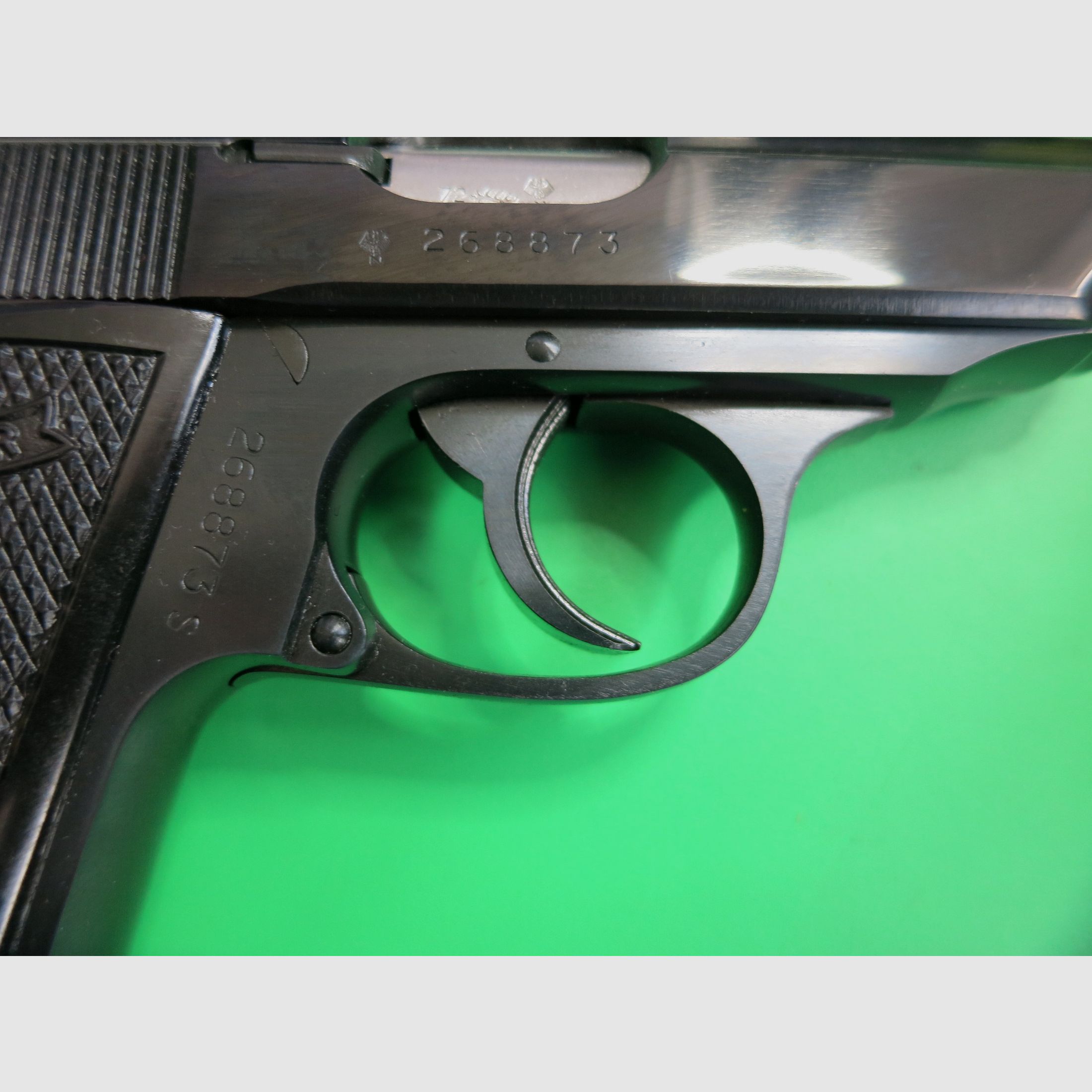 Halbautomatische Pistole, Walther PPK/S, Kal. 7,65 mm Browning, wie neu       #76-2