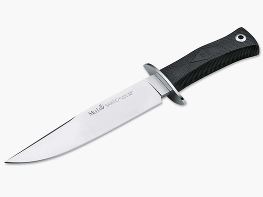 Sarrio Bowie Messer mit Lederscheide und rutschfestem Griff