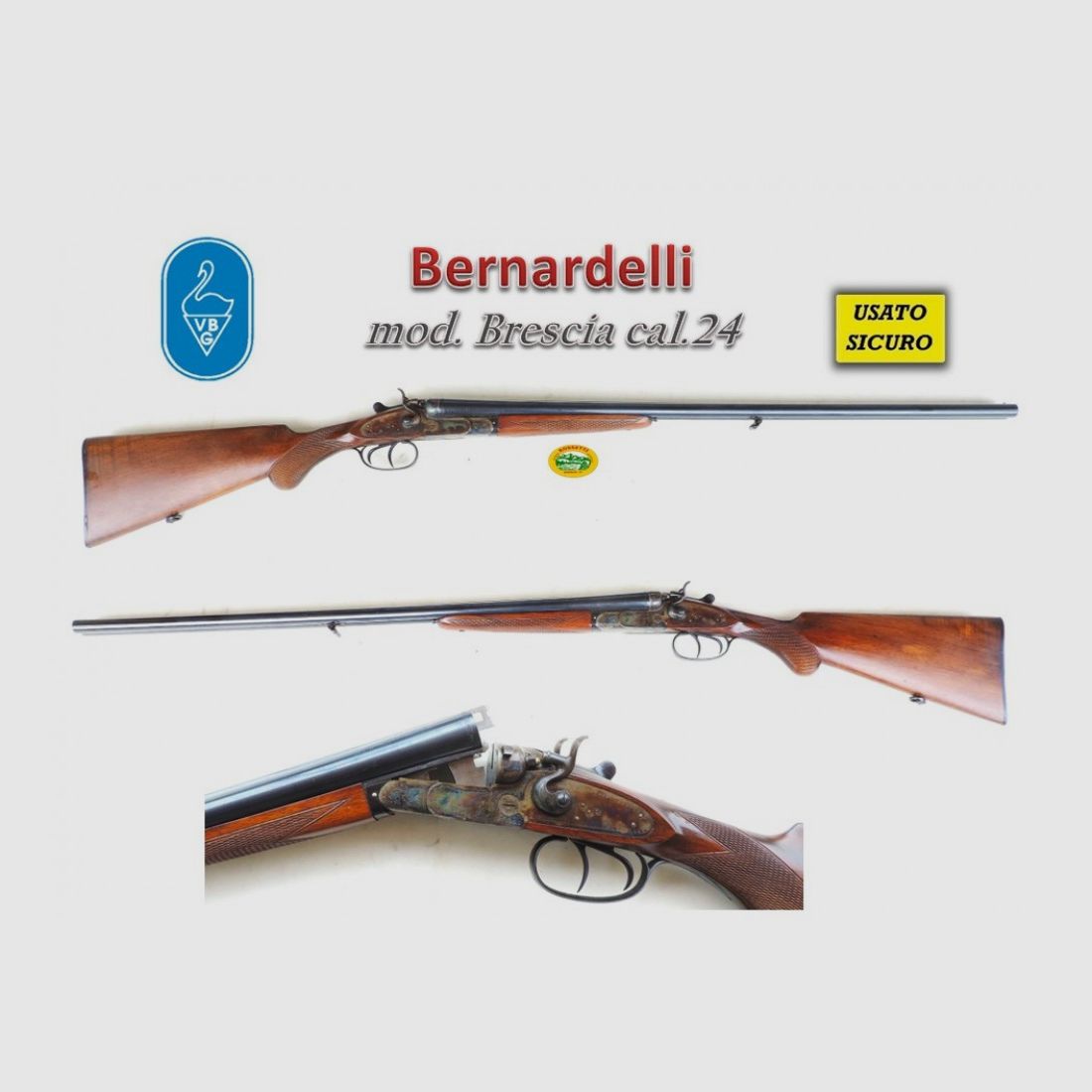 BERNARDELLI Modell Brescia mit externen Hahn gebraucht Kal. 24 R.16923
