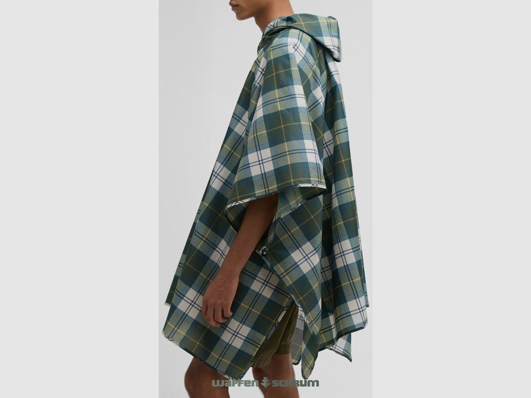 Barbour Poncho Tartan Showerproof