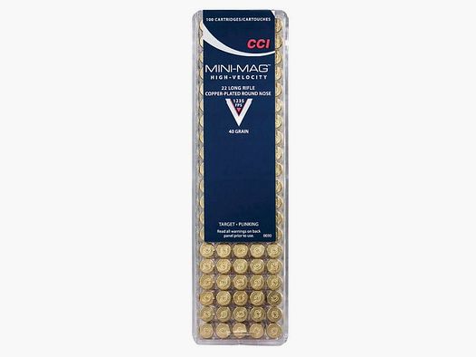CCI .22 LR Mini-Mag High Velocity LRN 40 gr (100 Stk.)