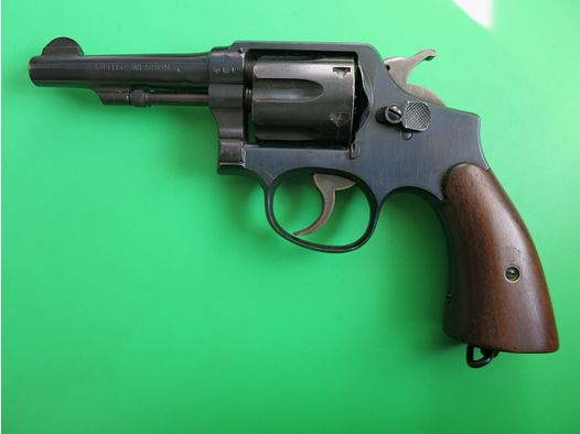 Revolver SMITH & WESSON Victory, Mod. 10 M&P, 1e Serie met Suffix V, .38S&WSpecial #70