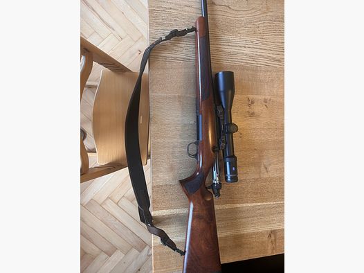 Steel action HS 52cm barrel, Cal.308 win with Zeiss victory Ht 3-12x56 scope