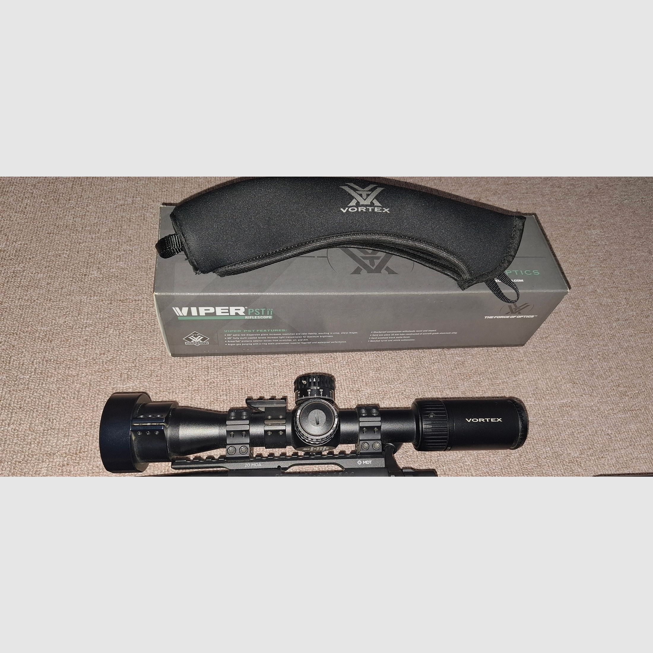 Vortex Viper PST Gen II 2-10x32 FFP EBR-4